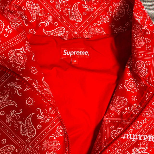 Supreme Bandana Track Jacket バンダナ XL