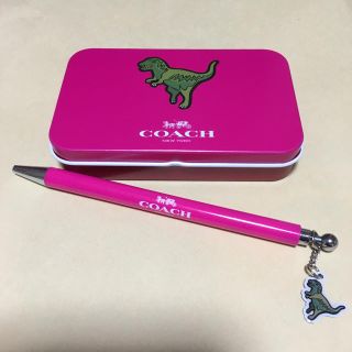 コーチ(COACH)のCOACH  メモ缶 ボールペン(ノート/メモ帳/ふせん)