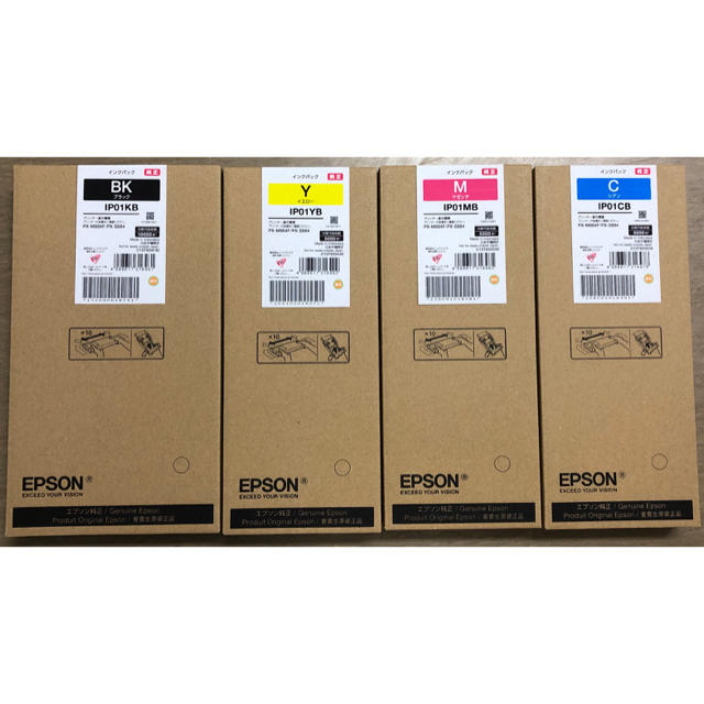 EPSON(エプソン)のEPSON インクパック 4色  スマホ/家電/カメラのPC/タブレット(PC周辺機器)の商品写真