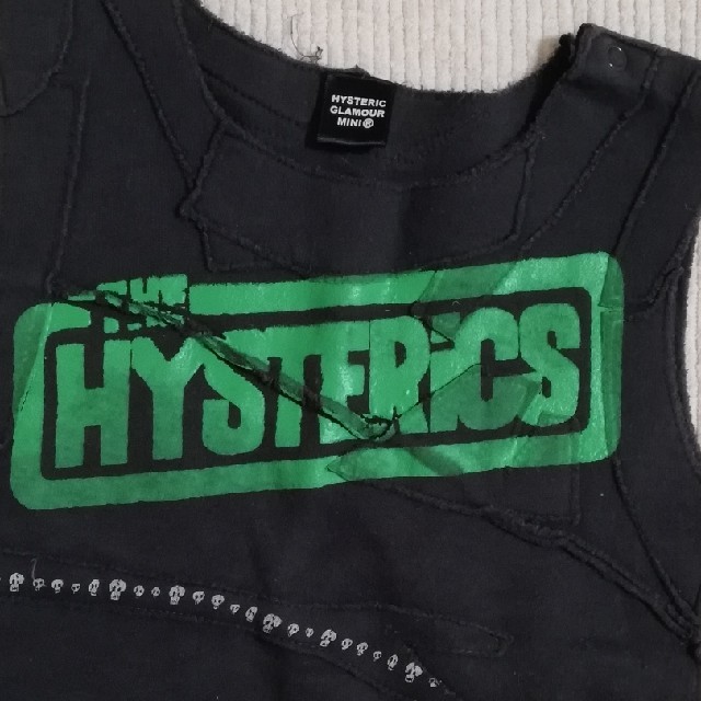 HYSTERIC GLAMOUR(ヒステリックグラマー)のヒステリックミニ　タンクトップ100cm キッズ/ベビー/マタニティのキッズ服男の子用(90cm~)(Tシャツ/カットソー)の商品写真