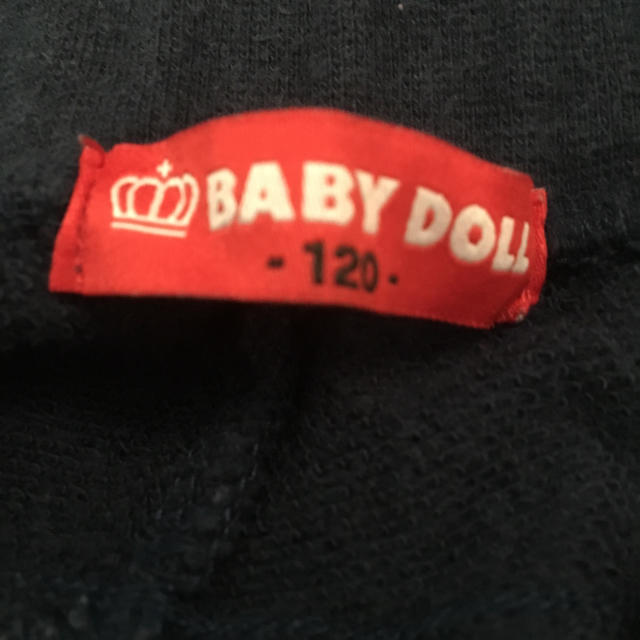 BABYDOLL(ベビードール)のbaby doll ハーフパンツ サイズ120 キッズ/ベビー/マタニティのキッズ服男の子用(90cm~)(パンツ/スパッツ)の商品写真