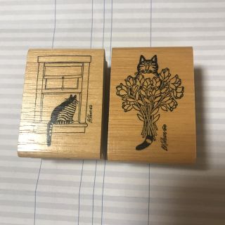 B. Kliban スタンプセット 猫 クリバンキャット ハワイ(はんこ)