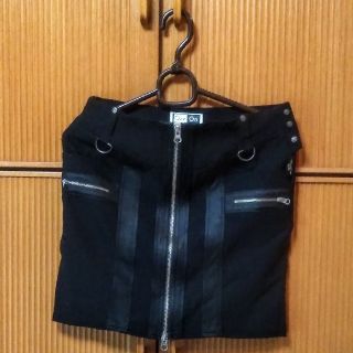 【さっちゃん様専用】OZZONオーバースカート　BK(ミニスカート)