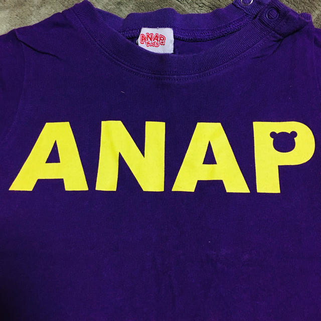 ANAP Kids(アナップキッズ)のANAPロゴTシャツ　 キッズ/ベビー/マタニティのキッズ服女の子用(90cm~)(Tシャツ/カットソー)の商品写真