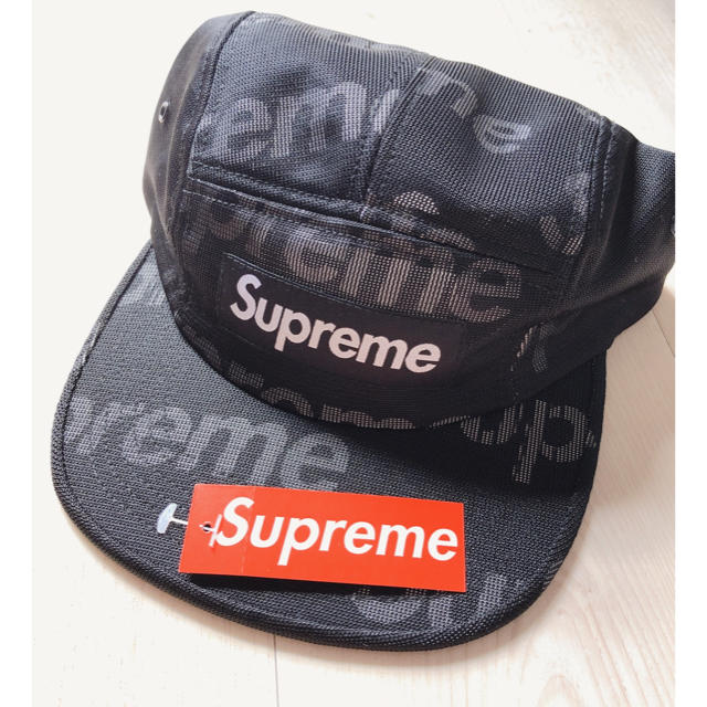 Supreme Lenticular Logo Camp Cap BL