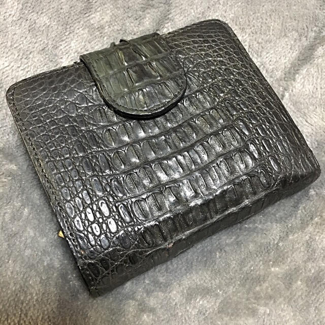 本物 クロコダイル 二つ折り財布 jsco.gov.sl
