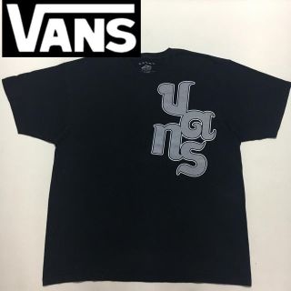 ヴァンズ(VANS)のVANS バンス デカロゴ Tシャツ TEE ブラック XXLサイズ(Tシャツ/カットソー(半袖/袖なし))