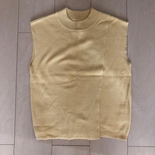 ミッシュマッシュ(MISCH MASCH)のミッシュマッシュ ノースリーブニット Mサイズ(カットソー(半袖/袖なし))