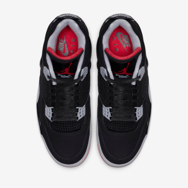 NIKE AIR JORDAN4 BRED 24cm