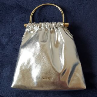 マウジー(moussy)のMOUSSY シルバーバッグ(ハンドバッグ)