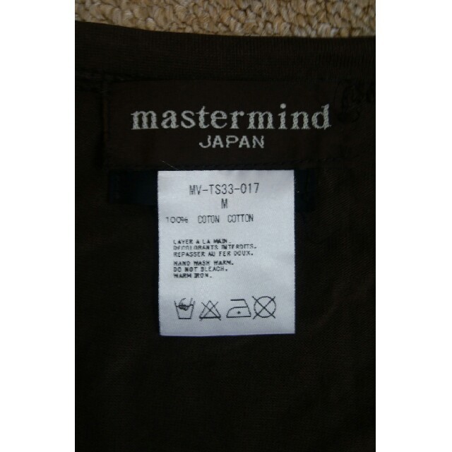 mastermind JAPAN gingam社スワロフスキー付カットソー M