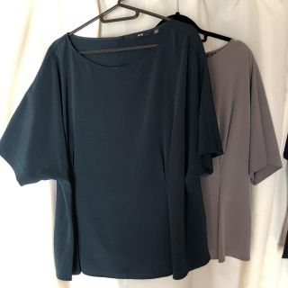 ユニクロ(UNIQLO)の☆saco様 専用☆トップス UNIQLO 2枚セット(Tシャツ(半袖/袖なし))