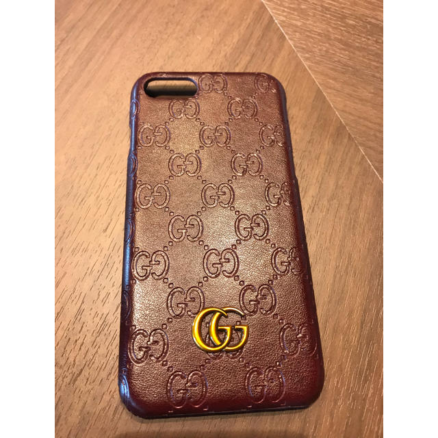 Gucci - GUCCI iPhone7 ケース 赤の通販