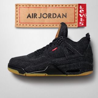 本物  新品  国内正規品 LEVI’S JORDAN 4 Levis(スニーカー)