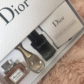 ディオール(Dior)のDior ミニフレグランスセット(香水(女性用))