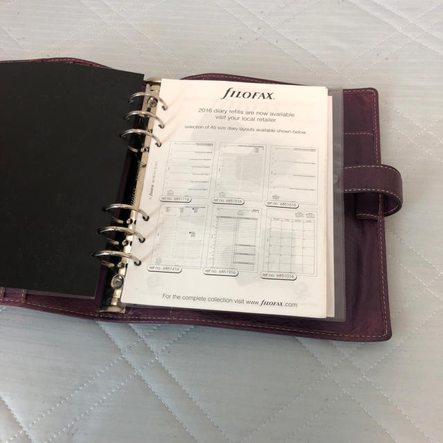 Filofax(ファイロファックス)のファイロファックス　システム手帳 メンズのファッション小物(手帳)の商品写真