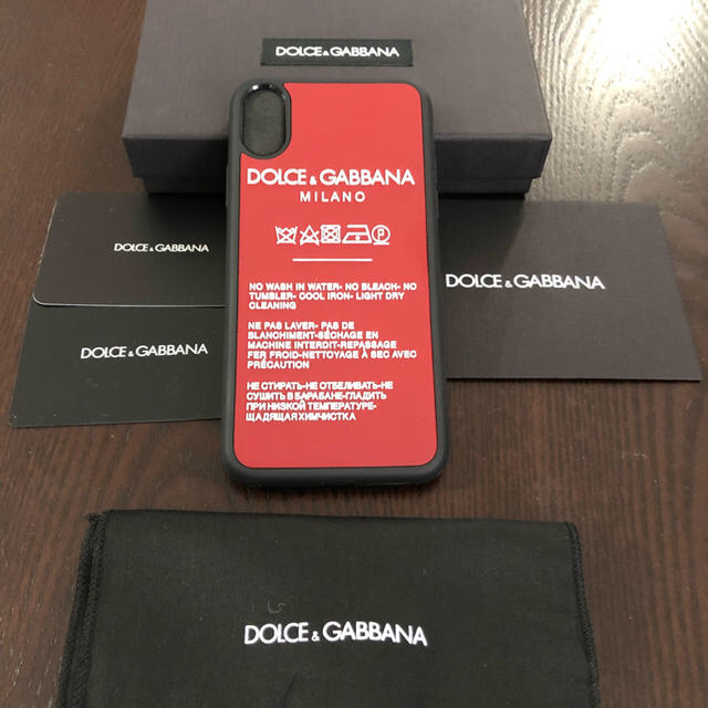 DOLCE&GABBANA - 最終価格！伊勢丹購入！！ドルチェ&ガッバーナ iPhoneX XS ほぼ新品の通販