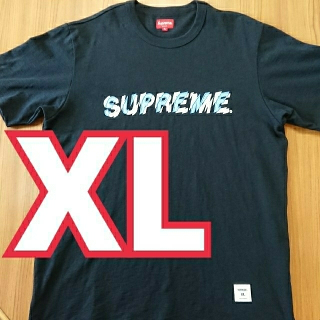 Supreme シュプリーム Shatter Tee Navy XL