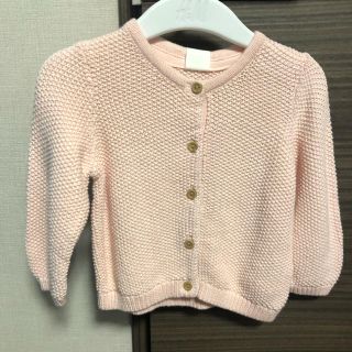 エイチアンドエム(H&M)のh&m カーディガン 4-6m(カーディガン/ボレロ)