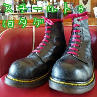 ドクターマーチン(Dr.Martens)の英国製 ドクターマーチン 旧タグ スチールトゥ(ブーツ)