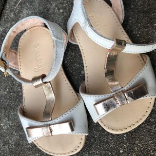 ザラキッズ(ZARA KIDS)の美品 サンダル 10cm(サンダル)