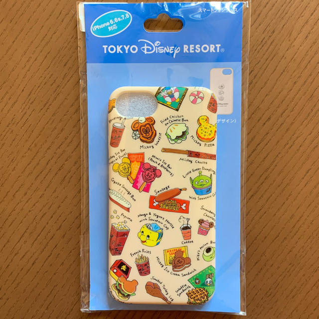 Disney(ディズニー)のディズニーランド パークフード柄 iPhone スマホ/家電/カメラのスマホアクセサリー(iPhoneケース)の商品写真