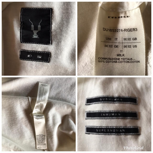 Rick Owens(リックオウエンス)のRick Owens Drkshdw  メンズのトップス(Tシャツ/カットソー(半袖/袖なし))の商品写真