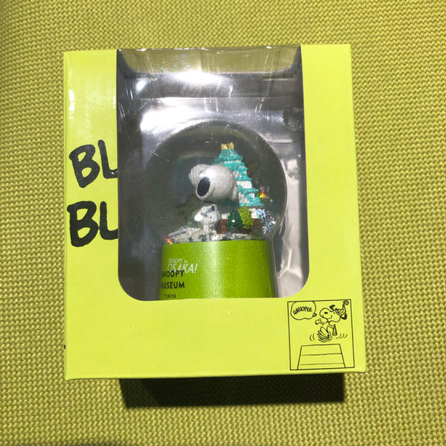 Snoopy スヌーピーミュージアム大阪展 ウォータードーム スノードームの通販 By Reiko スヌーピーならラクマ