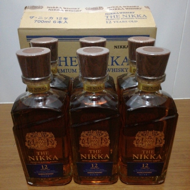 大感謝セール ニッカ ザ・ニッカ 12年 700ml 6本セット 新品未開栓品