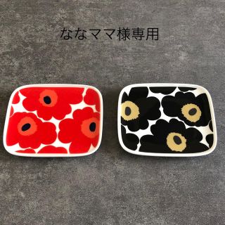 マリメッコ(marimekko)のマリメッコ ウニッコプレート ※ななママ様専用(食器)