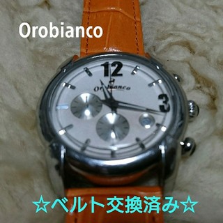オロビアンコ(Orobianco)のビッキー様専用 Orobianco  腕時計 ベルト交換済(腕時計(アナログ))