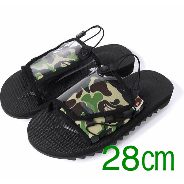 A BATHING APE(アベイシングエイプ)のBAPE SUICOKE サンダル 28センチ メンズの靴/シューズ(サンダル)の商品写真