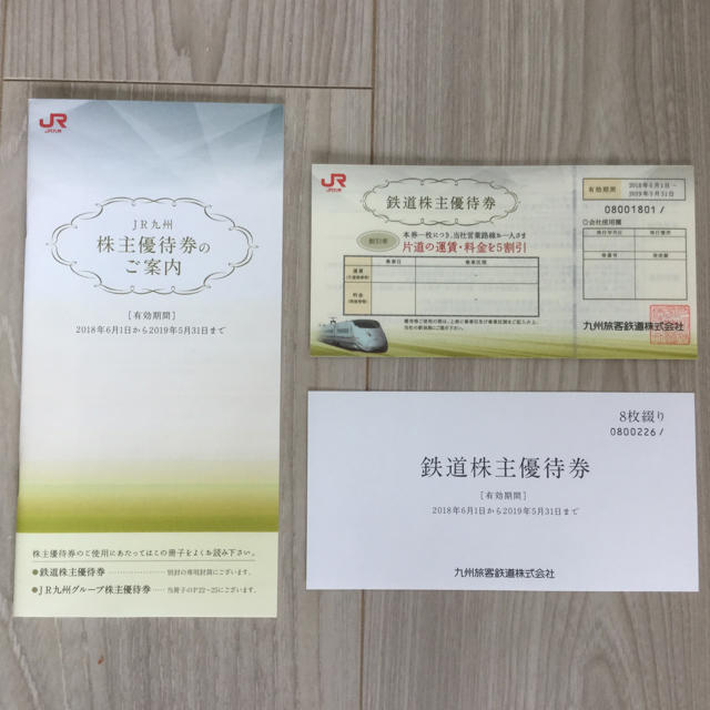 正規 JR九州株主優待券8枚 おまけ付き - crumiller.com