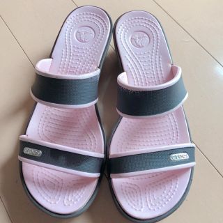 クロックス(crocs)のクロックスサンダル W6(サンダル)