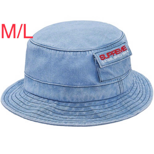 帽子Supreme Pocket Crusher Hat Denim