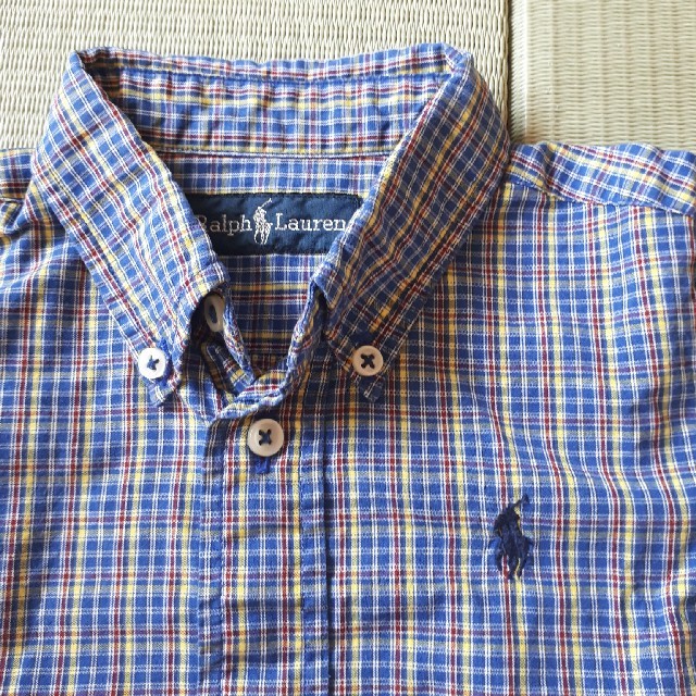 Ralph Lauren(ラルフローレン)のチェック柄シャツ　90size キッズ/ベビー/マタニティのキッズ服男の子用(90cm~)(ブラウス)の商品写真