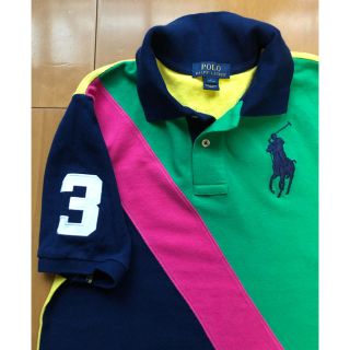 ポロラルフローレン(POLO RALPH LAUREN)の美品ラルフローレン Ralph Lauren ボーイズ ポロシャツ 160(Tシャツ/カットソー)