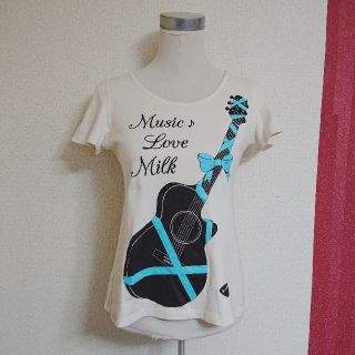 ミルク(MILK)のリボン ギター Tee(Tシャツ(半袖/袖なし))