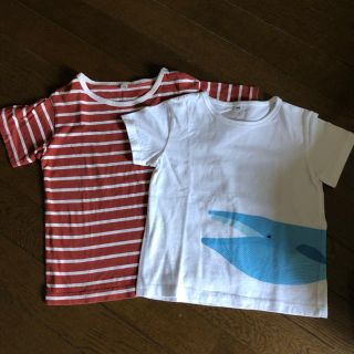 ムジルシリョウヒン(MUJI (無印良品))の値下げ中❣️無印★100sizeＴシャツ★(Tシャツ/カットソー)