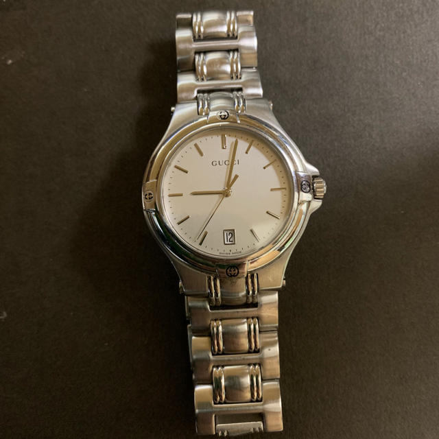 Gucci(グッチ)のGUCCI グッチ 腕時計 9040M クォーツ 中古 メンズの時計(腕時計(アナログ))の商品写真