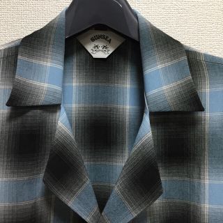 即完売 新品  SUNSEA shadow check gigolo shirt