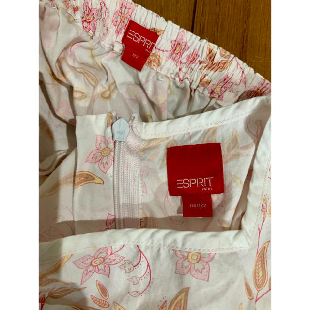 Esprit(エスプリ)のEsprit キッズ116/122 キッズ/ベビー/マタニティのキッズ服女の子用(90cm~)(ワンピース)の商品写真