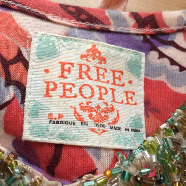 Free People(フリーピープル)の❤️未使用 フリーピープルのビーズワンピース ロンハーマン ローズバッド  レディースのワンピース(ひざ丈ワンピース)の商品写真