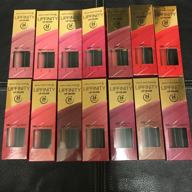 MAXFACTOR - MAX FACTOR LIPFINITY 色々 まとめ買いがお得！ 説明必読 ...