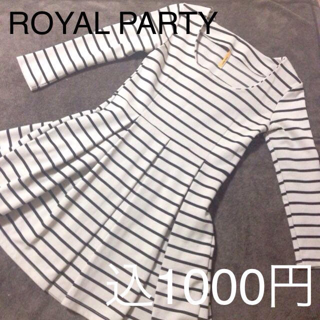 ROYAL PARTY(ロイヤルパーティー)のROYAL PARTY ワンピース レディースのワンピース(ひざ丈ワンピース)の商品写真