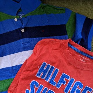 トミーヒルフィガー(TOMMY HILFIGER)のトミーヒルフィガー　キッズ　ポロシャツＴシャツ(Tシャツ/カットソー)