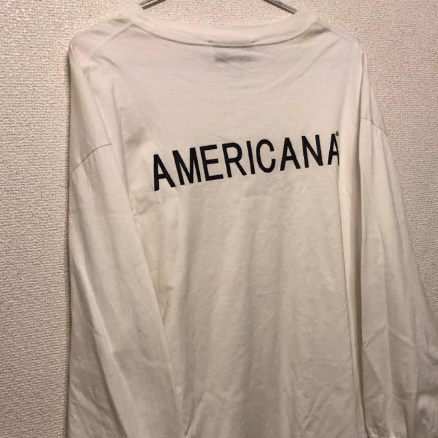 AMERICANA(アメリカーナ)のAMERICANA ロングスリーブT レディースのトップス(Tシャツ(長袖/七分))の商品写真
