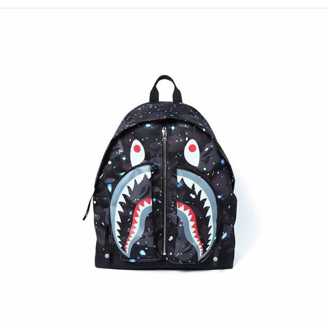 BAPE SPACE CAMO SHARK DAY PACK