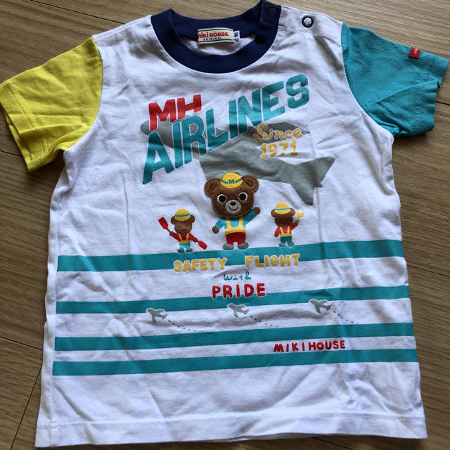 mikihouse(ミキハウス)のプッチーのTシャツ ミキハウス   90 キッズ/ベビー/マタニティのキッズ服男の子用(90cm~)(Tシャツ/カットソー)の商品写真