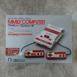 ファミリーコンピュータ(ファミリーコンピュータ)の【★最終値下げ★】【★美品★】ファミコンクラシックミニ(任天堂)(家庭用ゲーム機本体)